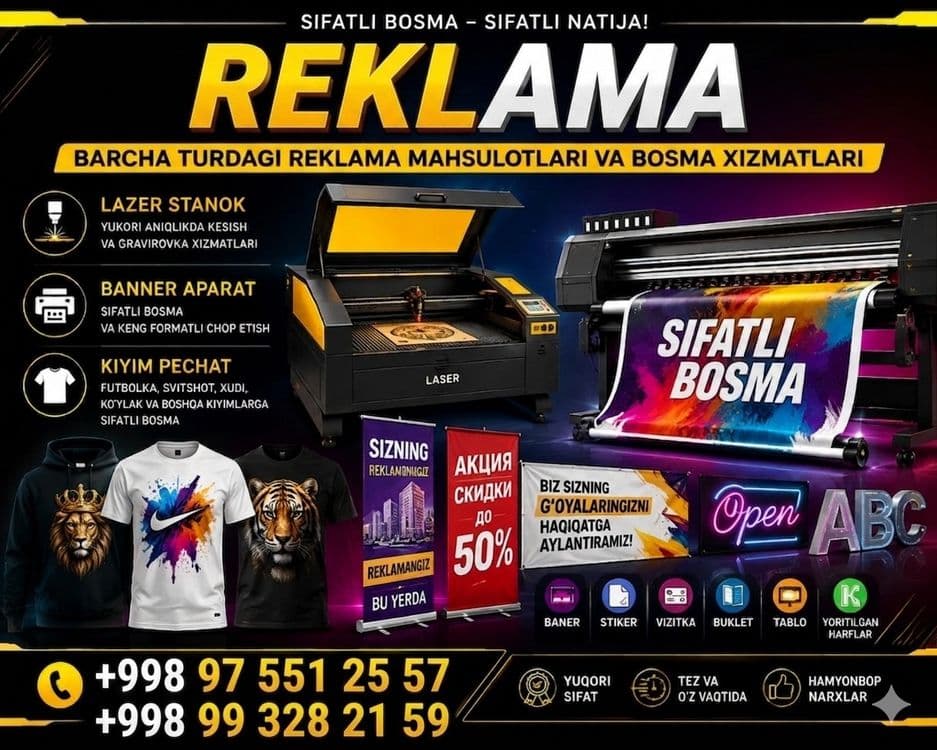 Biz sizga biznesingizni rivojlantirishingizga yordam beramiz — 1