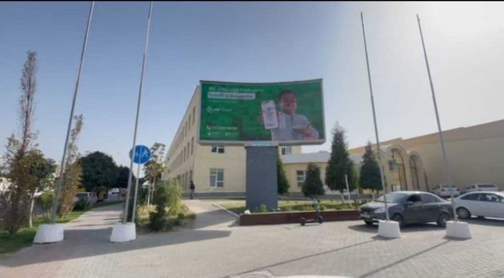 Samarqanda led ekranlarda reklama /Рекламa на лед экранах в Самарканде — 3