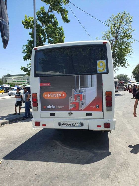 Avtobuslarda reklama xizmati.Рекламаное услуги на Автобус. — 4