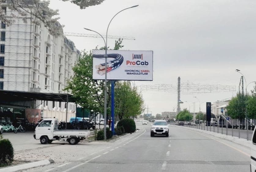 Qoʻqonda bilbordlarda reklama//bannerlarda, led ekranlarda reklama — 6