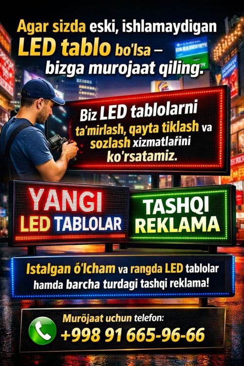 Barcha turdagi reklama yechimlari — 1