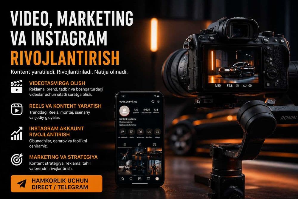 SMM Prodvijenie Marketing Strategiya Target Mobilografiya Videografiya — 1
