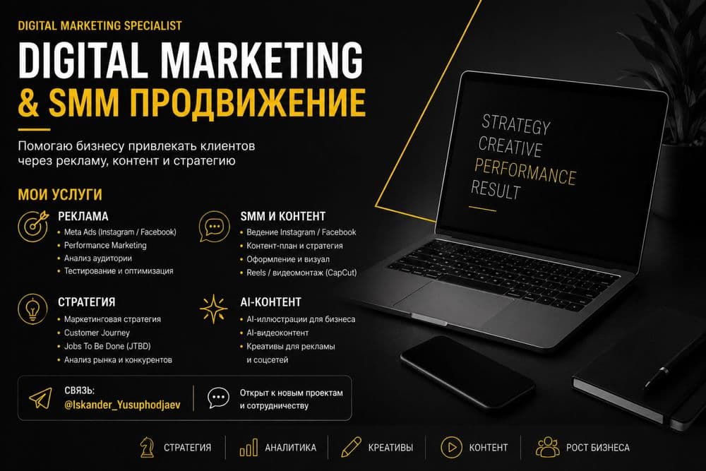 Digital Marketing / SMM / Meta Ads — 1