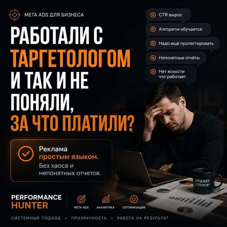 Таргетированная реклама Instagram / Facebook Meta ads для бизнеса — 1