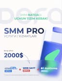 Shaxiy Brend | Marketing | SMM Toshkent Natija 100%