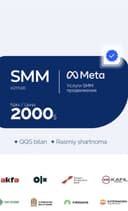 SMM Xizmati Professionallardan