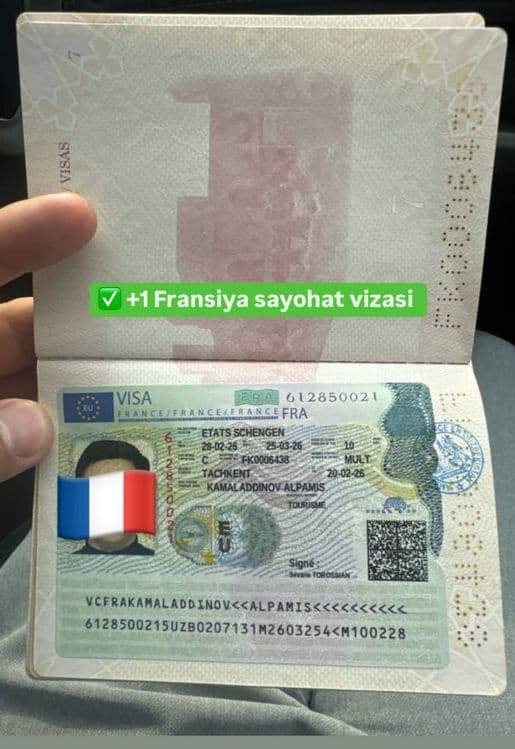Shengen viza biz bilan — 2
