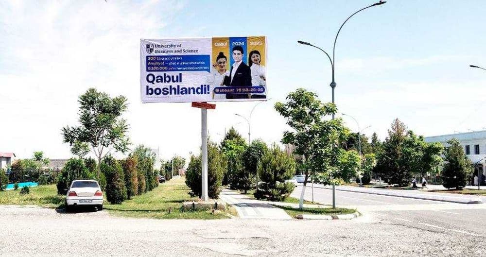 Samarqand Bilbordlar, Led ekranlar | Реклама на Билбордах и Лед экрана — 5