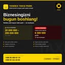 Qarshi va Termizda Yandex taksi park ochish xizmati (Tayyor biznes)