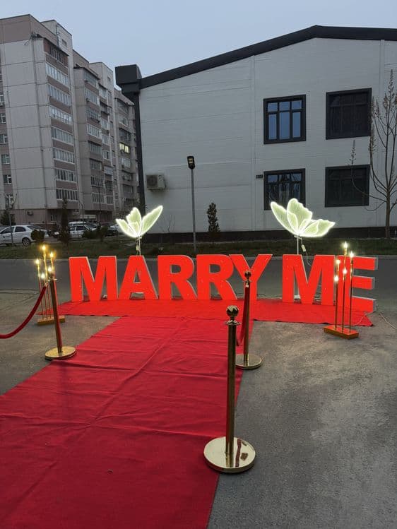 Marry me, merry mi oformleniya decoratsiya — 2