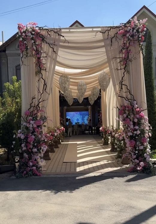Оформления свадеб, Ofarmleniya xizmati, afarmleniya tadbirlar uchun — 1
