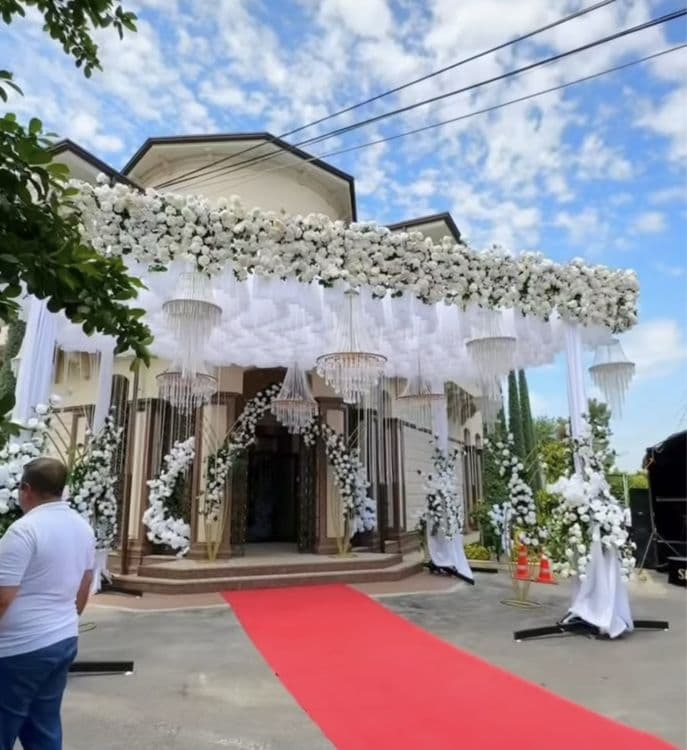 Оформления свадеб, Ofarmleniya xizmati, afarmleniya tadbirlar uchun — 1