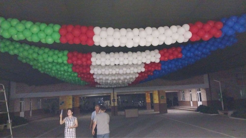25-may, bitiruv, выпускной, оформления шарами, shar ofarmleniyasi — 3