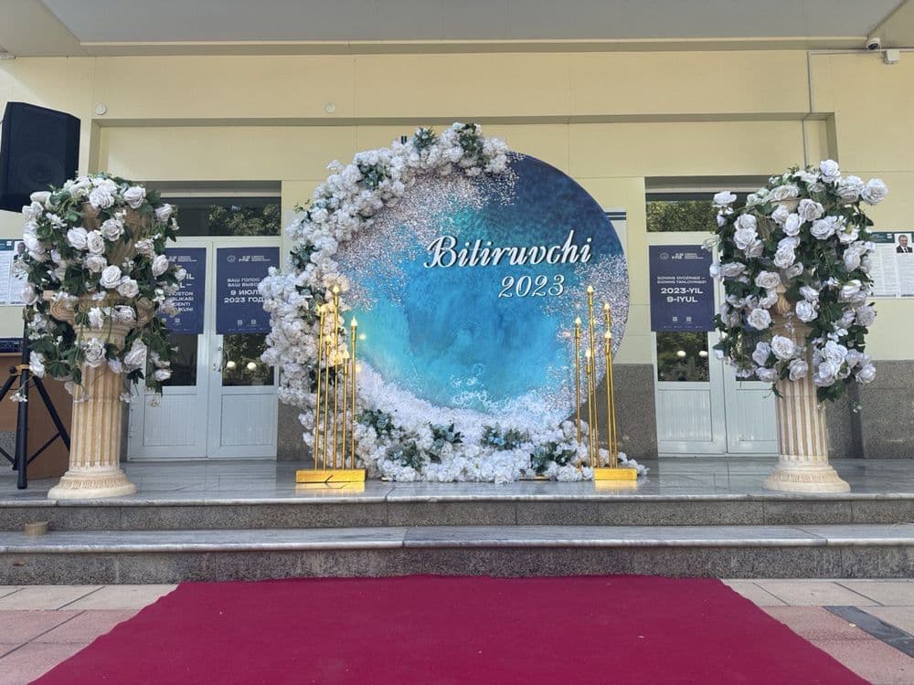 25-may, bitiruv, выпускной, оформления шарами, shar ofarmleniyasi — 1