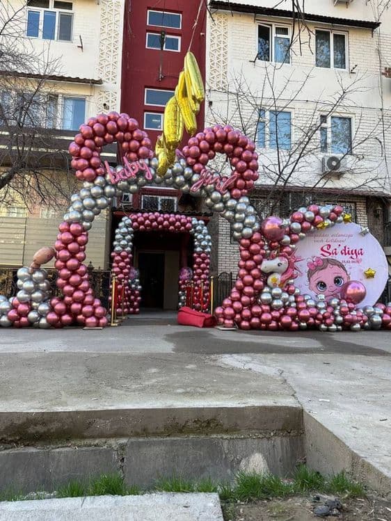 Оформление шарами от 500.000 | Oformleniya Afarmleniya shar raddom — 2