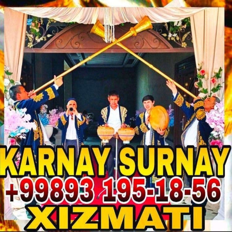 Karnay surnay doira nog'ora timbal xizmatlari to'ylaringizda — 1