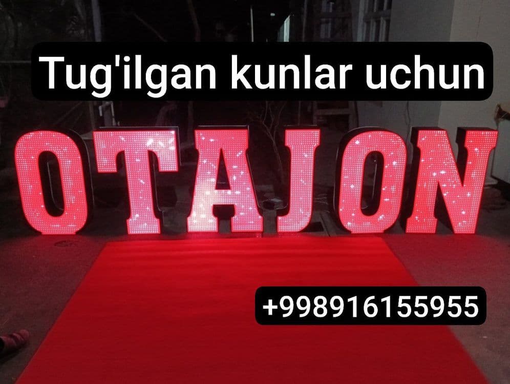 Onajon Otajon dekoratsiya xizmati  300 000 so'm — 3