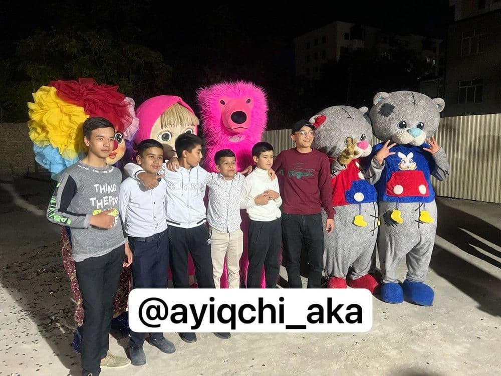 Ayiqcha va mishkalar Buxoro bòylab — 6