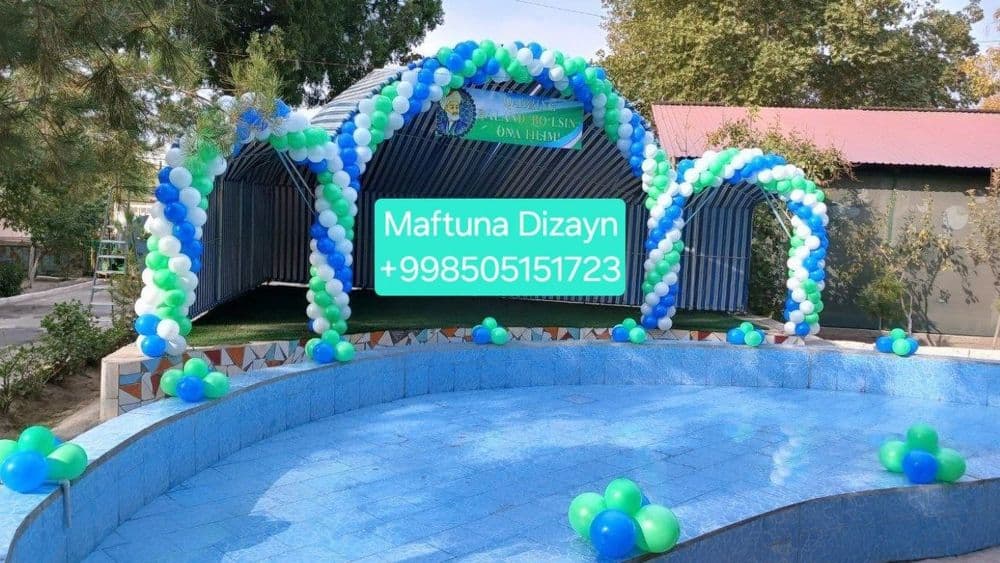 To'y va tug'ilgan kun va turli xil tadbirlar uchun dizayn oformileni — 5