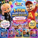 Animator ayiq raddomdan chiqarish xizmati kalonka podyezd bezash