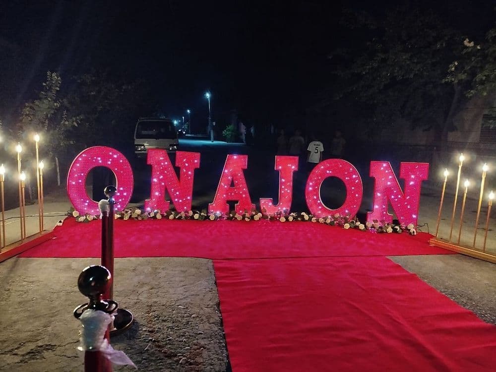 Onajon va Otajon yozuvi Tug'ulgan kun uchun