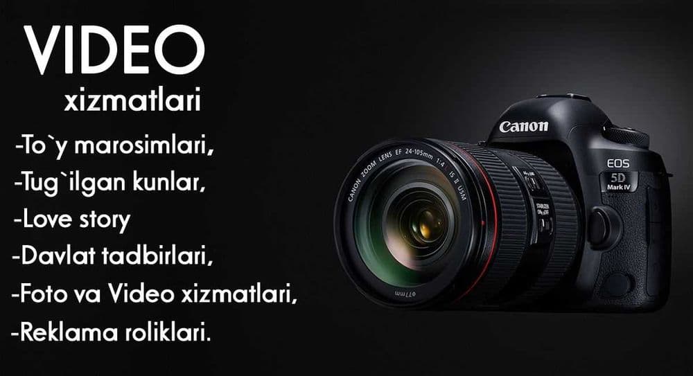 Фото Видео хизмати Foto Video xizmati — 2