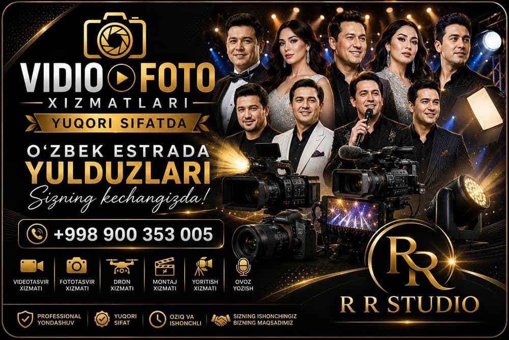 Vidio foto xizmatlari yuqori sifatda — 2