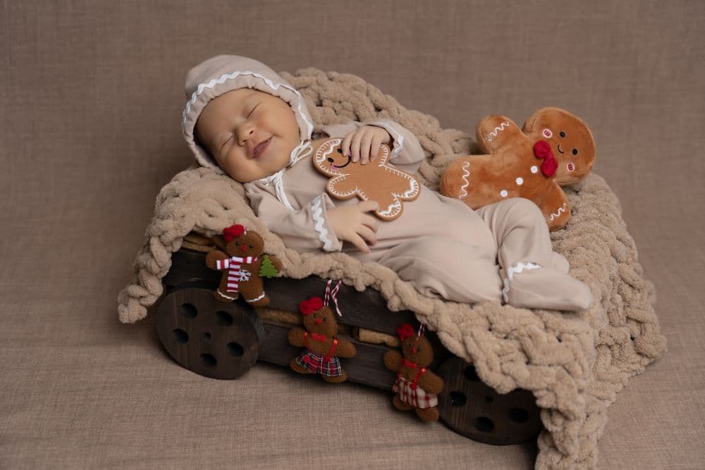 Фотосессия новорожденных newborn (ньюборн) с выездом — 2