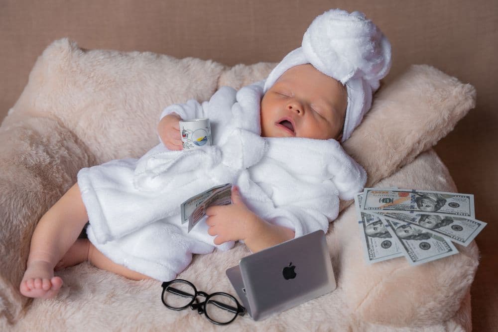 Фотосессия новорожденных newborn (ньюборн) с выездом — 3