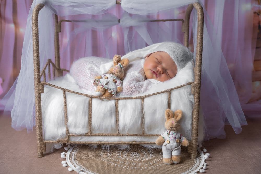 Фотосессия новорожденных newborn (ньюборн) с выездом — 8