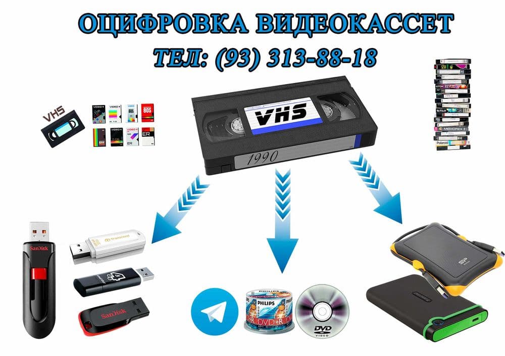 Оцифровка видео кассет.  VHS to USB — 2