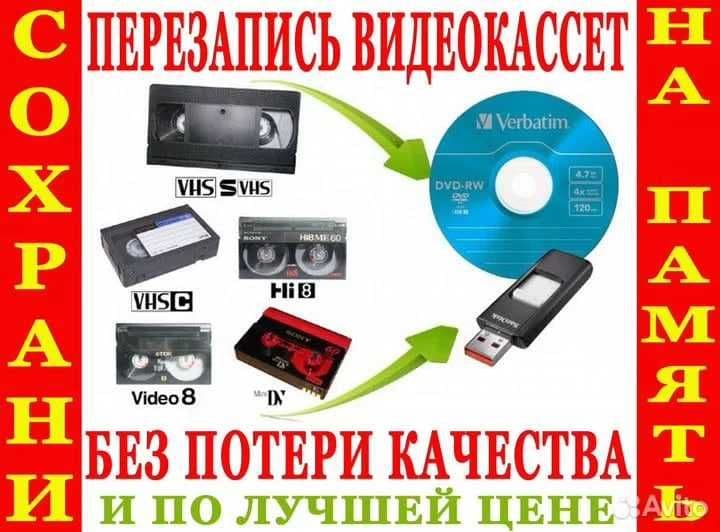 Эски видеокассетадан флешкага ва дискга утказиш хизмати — 7