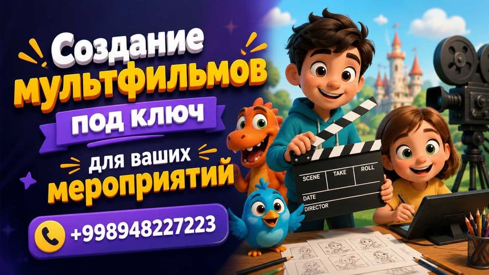 Мультфильм на свадьбу  Love Story  Подарок на юбилей  История компании