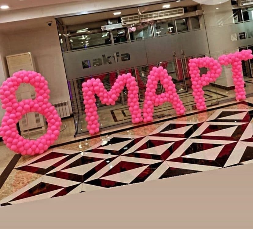 Аэродизайн хизмати , Келин куёв уйларини безаш,MERRY ME, MAMA табрикла — 8