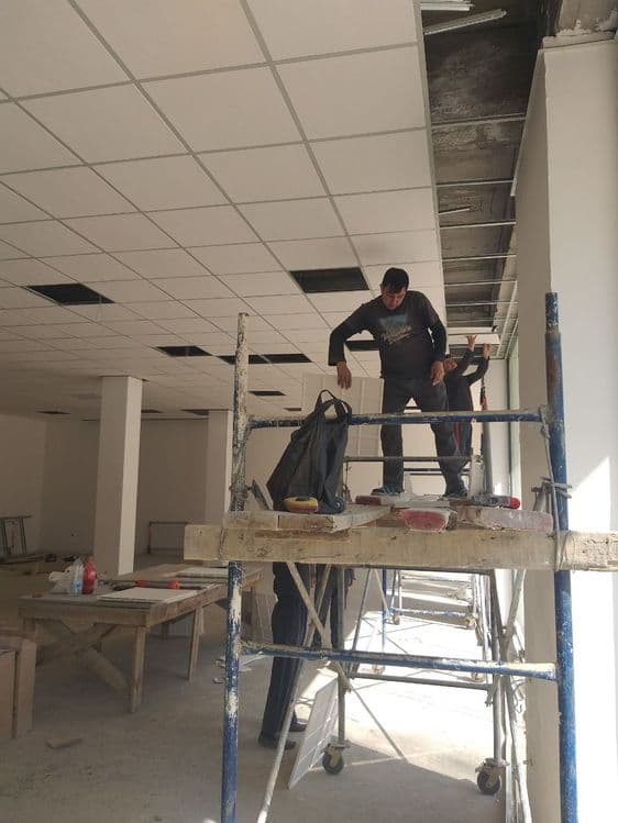 Gipsli ARMSTRONG potoloklarini ishlab chiqaramiz"POTOLOK STROY SERVIS" — 5