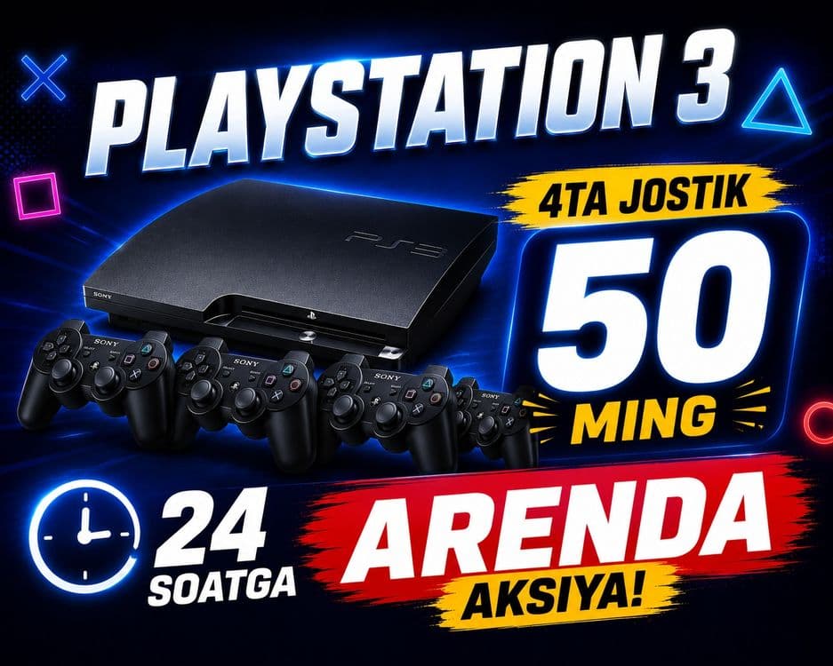 Playstation 3 arenda — 1
