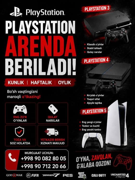 Ps arenda 3,4,5,