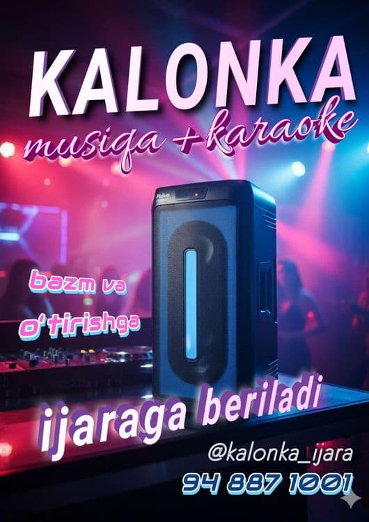 Bayramga KALONKA ijaraga beriladi. — 1