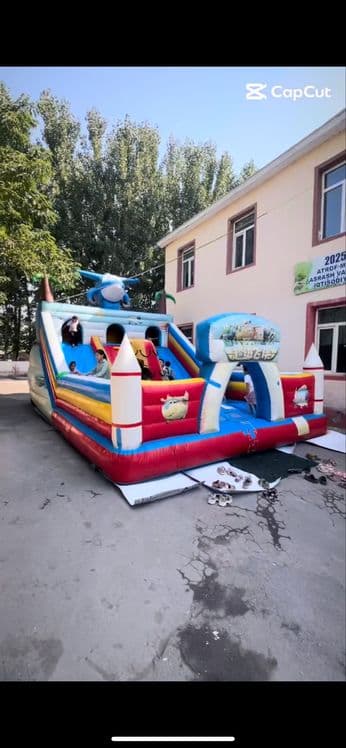 Batut arenda ijara ga qoyiladi turli xil model va razmerlarda mavjud — 8