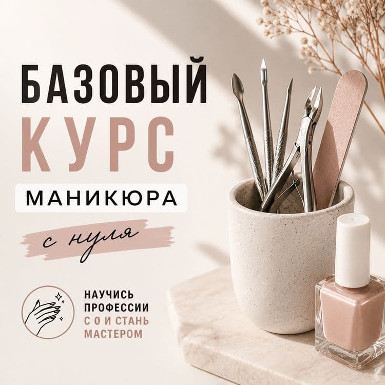 Курсы маникюра с нуля — 1