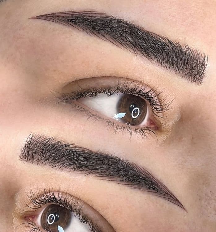 AKSIYA!!! Microblading naturalniy qosh tolalari,  permanent lab,  бров — 3