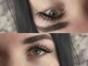Наращивание ресниц на дом, kiprik ekish vizovga