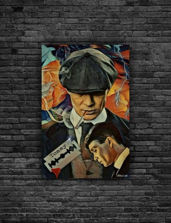 Картины и оформление витрин для барбершопов | Стильно, брутально — 5