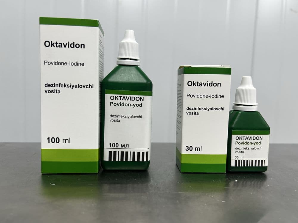 Povidon yod  Oktavidon 10%  eritma  30/100 /1000  ml — 2