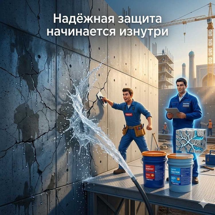 Гидроизоляция резервуаров системе хозяйственно-питьевого водоснабжения — 2