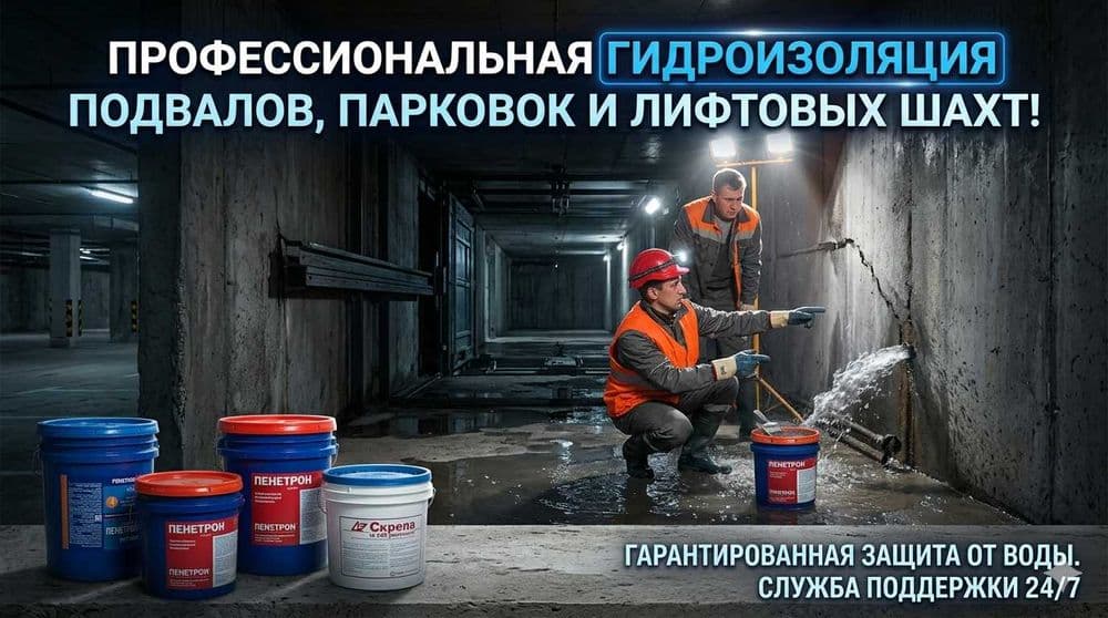 Гидроизоляция резервуаров системе хозяйственно-питьевого водоснабжения — 4