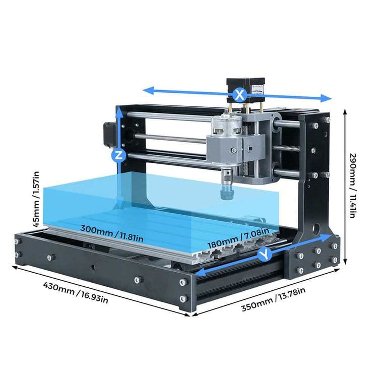 CNC фрезерный станок с ЧПУ  ТТС 3018 s — 2
