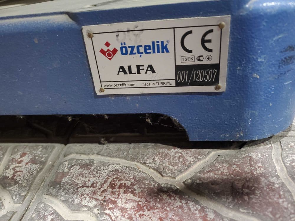 Ручной отрезной станок ALFA производитель OZCELIK — 2