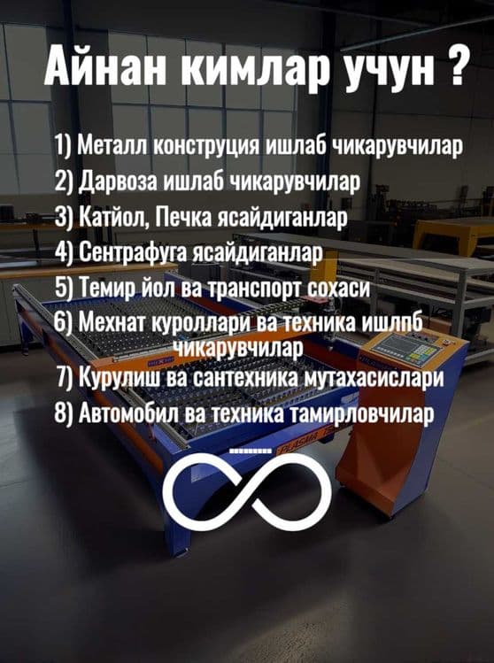 ЧПУ Плазморез станок. Модел: AST 15x30. Холати: янги — 3
