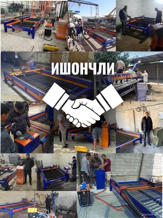 ЧПУ Плазморез станок. Модел: AST 15x30. Холати: янги — 6